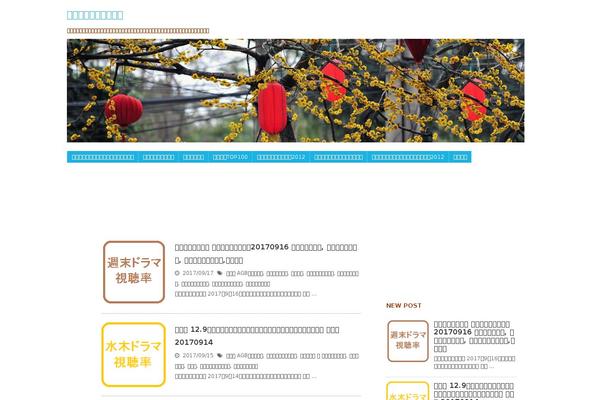 Stinger6 theme site design template sample