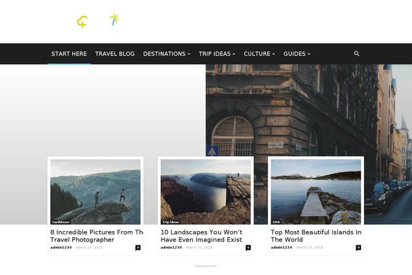 Impreza theme site design template sample