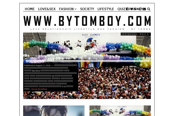 The Fox theme site design template sample