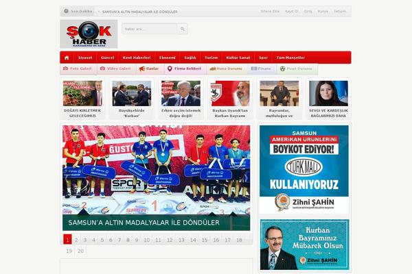 HaberMatik V3 theme site design template sample