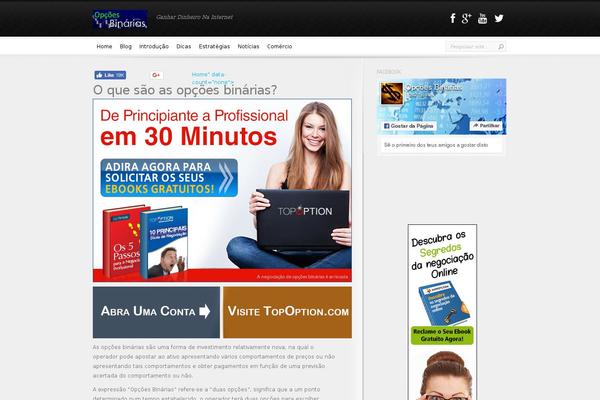 InReview theme site design template sample
