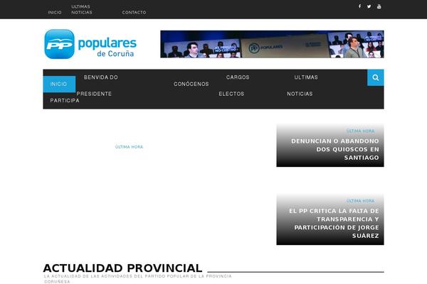 xn--ppcorua-9za.es site used Sensetheme