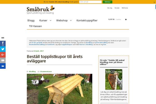 Site using Sendy-widget-pro plugin