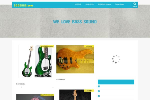 Jstork theme site design template sample
