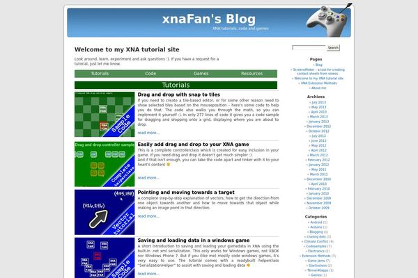 xnafan.net site used Defaultwide