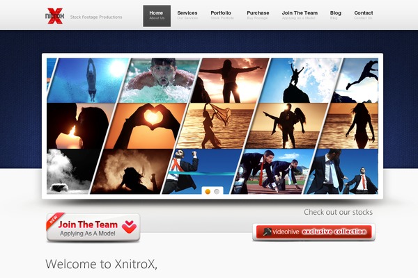 iNspiration theme site design template sample