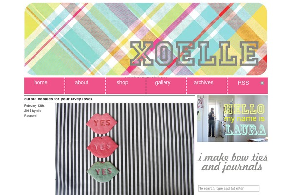 xoelle.com site used Cutline2pt1