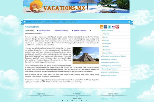 Frantic theme site design template sample