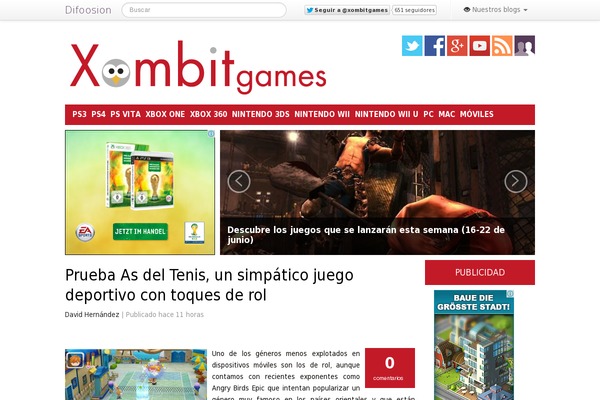 xombitgames.com site used Newdifoosion