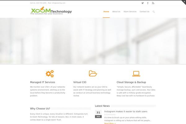 xoomtg.com site used Inovado