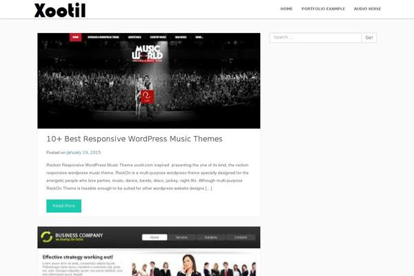 Site using Wp-audio-verse plugin