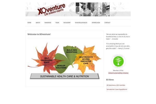 xoventure.com site used Prana