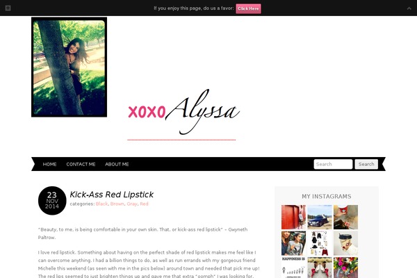 Site using Instagram Picture plugin