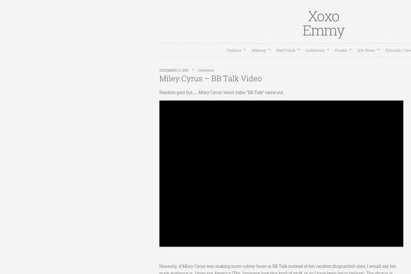 xoxoemmy.com site used Butterflies