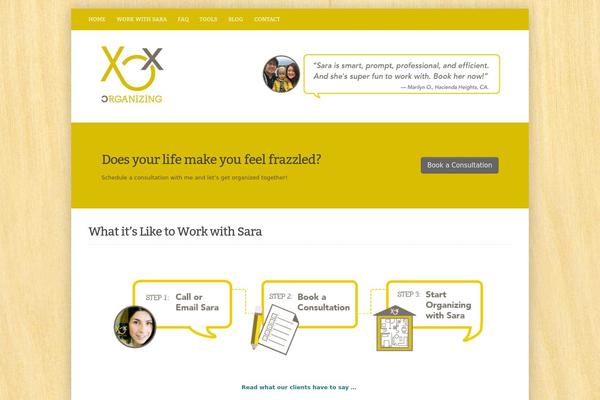xoxorganizing.com site used deCente