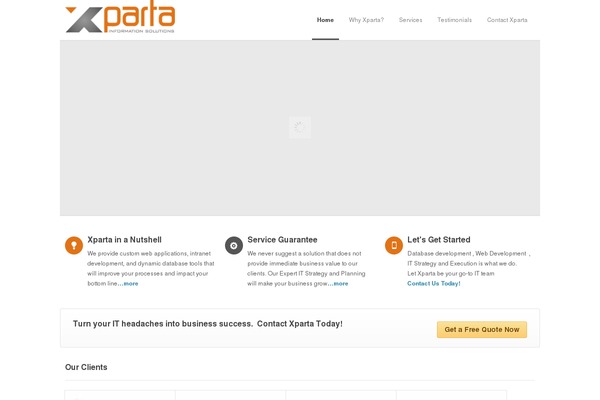 Vertical theme site design template sample