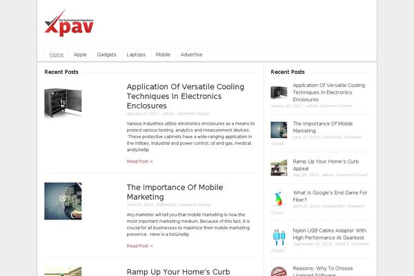 xpav.com site used Lightly