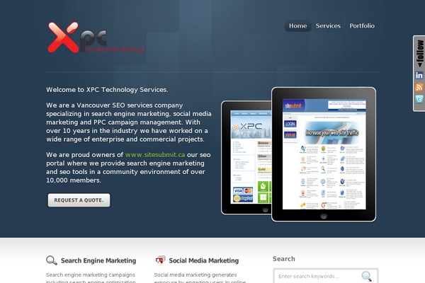 xpctechnology.ca site used Ann-child