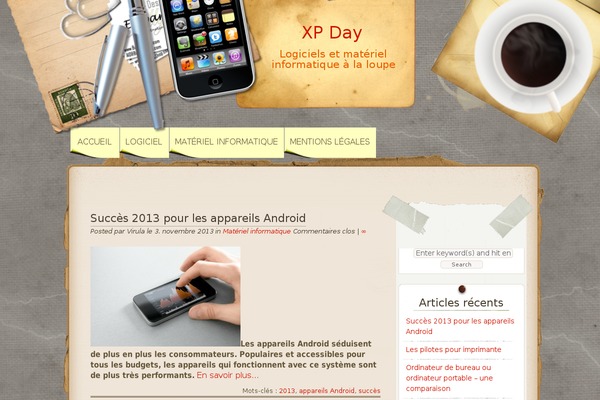 Desk Mess Mirrored theme site design template sample