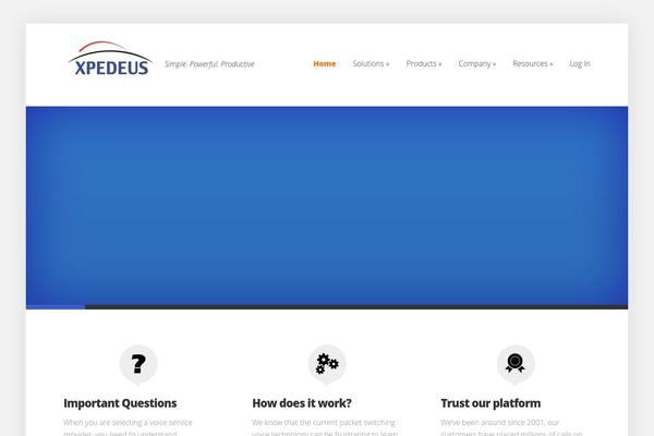 Foxy theme site design template sample