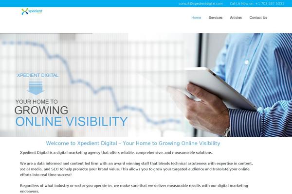 SEOWP theme site design template sample