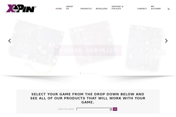 Site using Easy-slide-in plugin