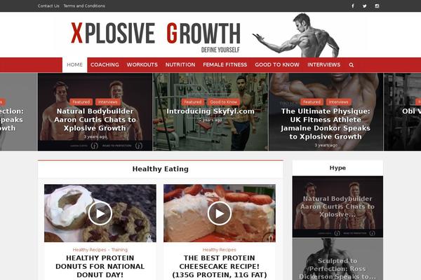 Voice theme site design template sample