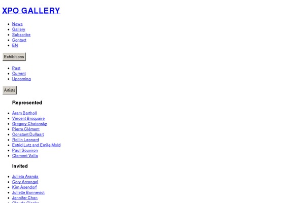 Xpo theme site design template sample