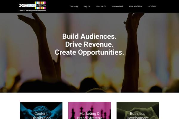 Satellite theme site design template sample