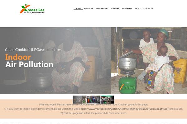 Realfactory theme site design template sample