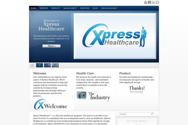 WhiteHouse Pro theme site design template sample