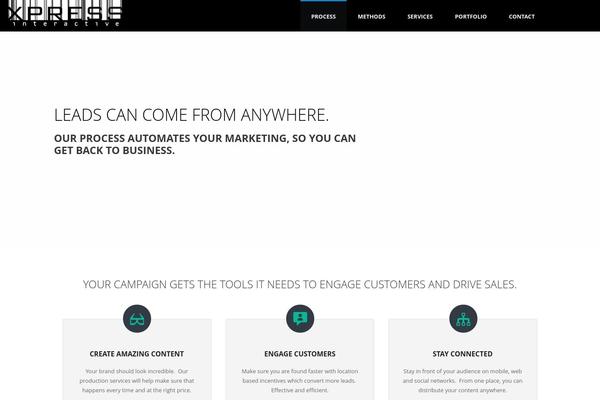 Jupiter theme site design template sample