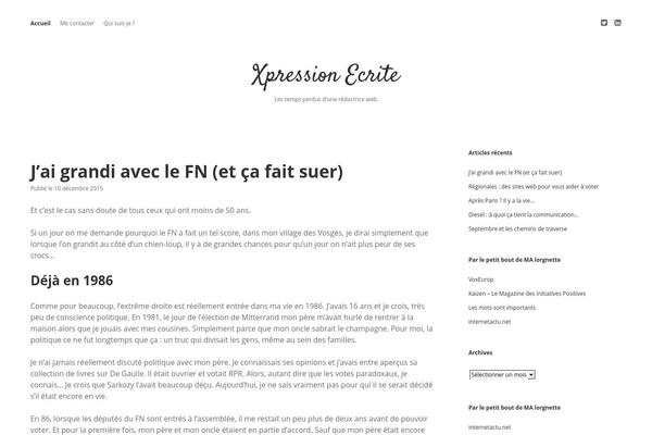 Apex theme site design template sample