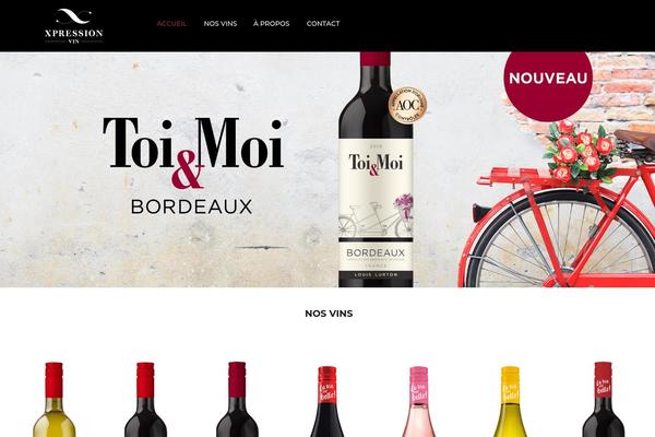 Composer-child theme site design template sample