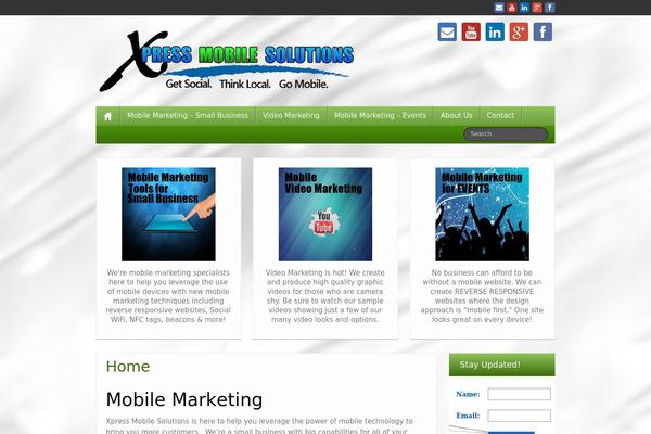 iFeature theme site design template sample