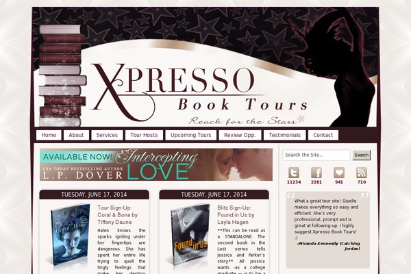 Site using Ultimate-book-blogger plugin