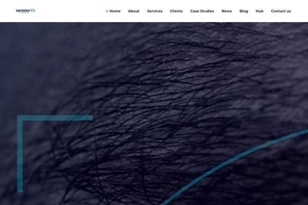 Synergia theme site design template sample