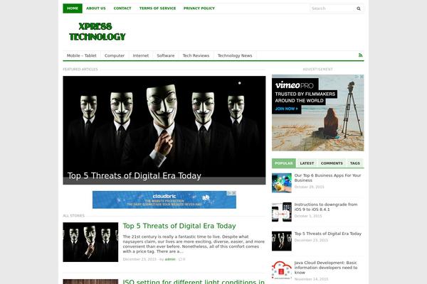 Freshlife theme site design template sample