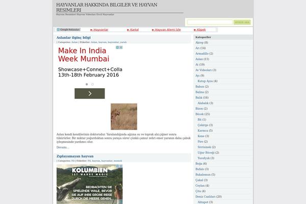 Blocks2 theme site design template sample