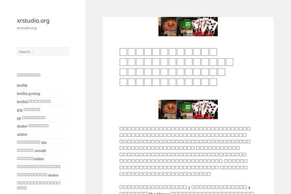 Twenty Fifteen theme site design template sample