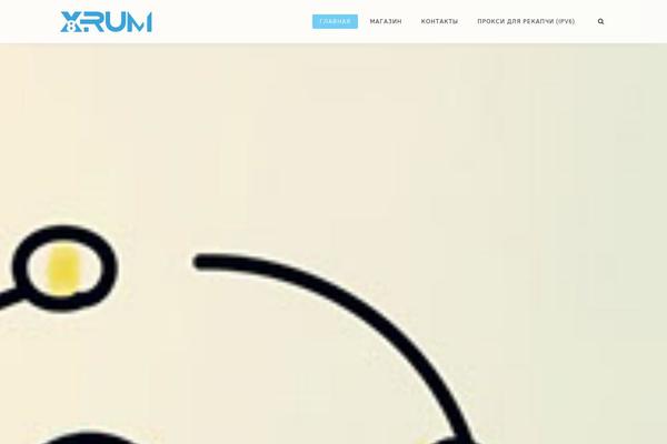 Ark theme site design template sample
