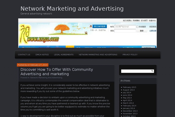Parament theme site design template sample