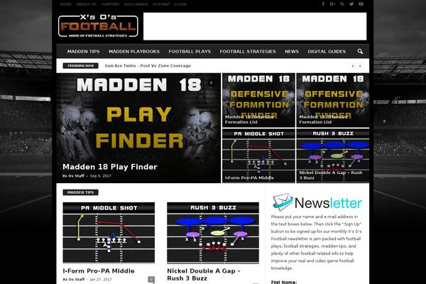 NewsMag theme site design template sample