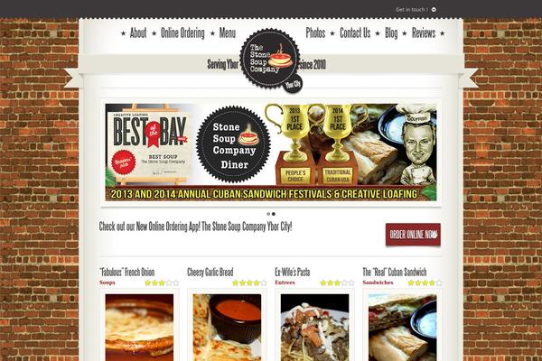 Adora theme site design template sample