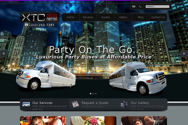 xtcchicagopartybus.com site used City