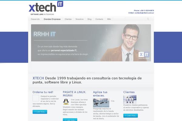 Etherna theme site design template sample