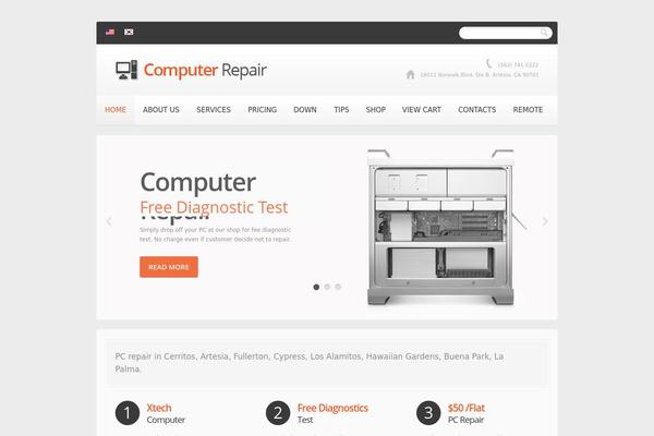 xtech.us site used Theme1741