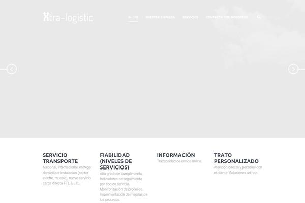 Global Logistics theme site design template sample