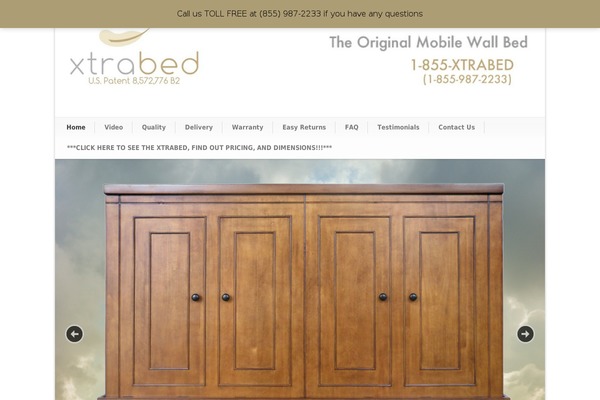Site using Floating Social Bar plugin