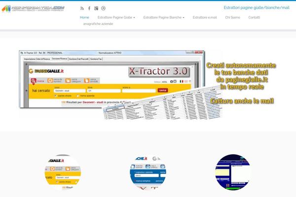 Customizr theme site design template sample